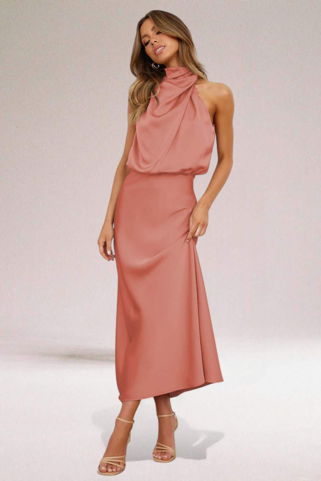 Verona™ Satin Gown — Because She Commands Silence.