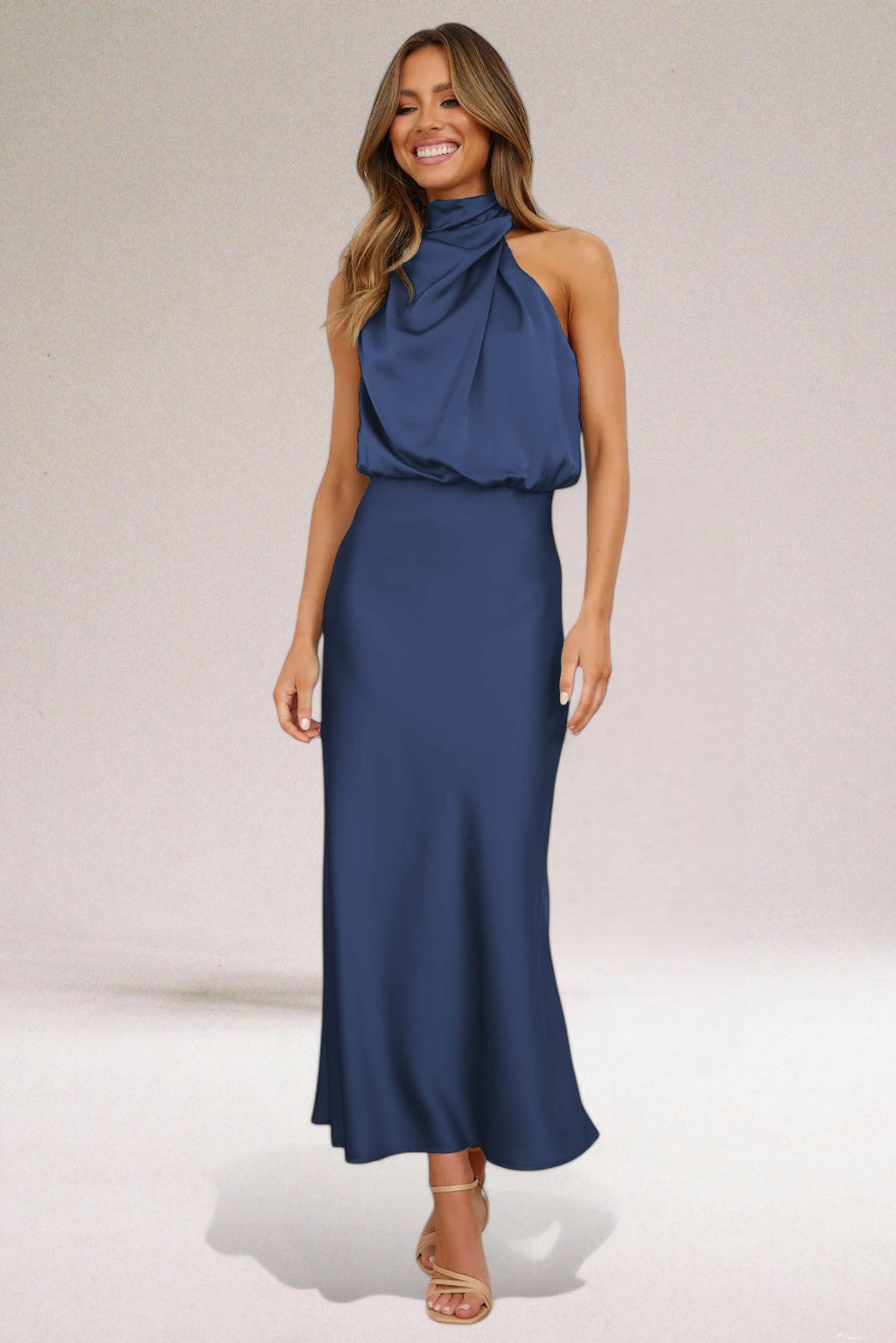 Verona™ Satin Gown — Because She Commands Silence.