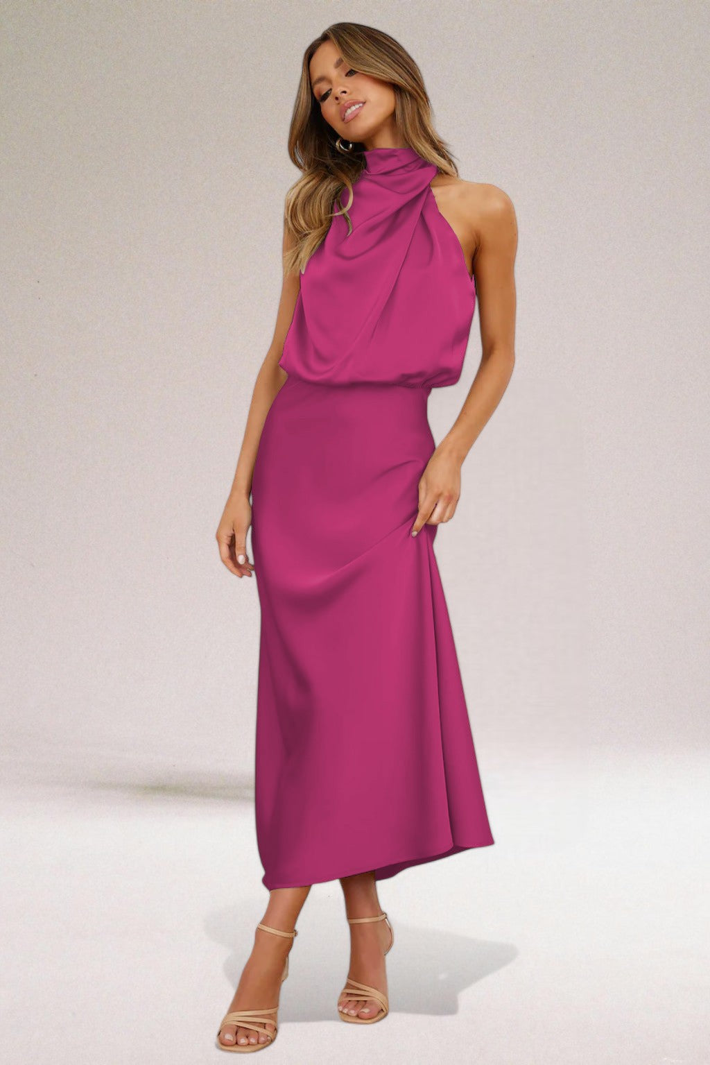 Verona™ Satin Gown — Because She Commands Silence.