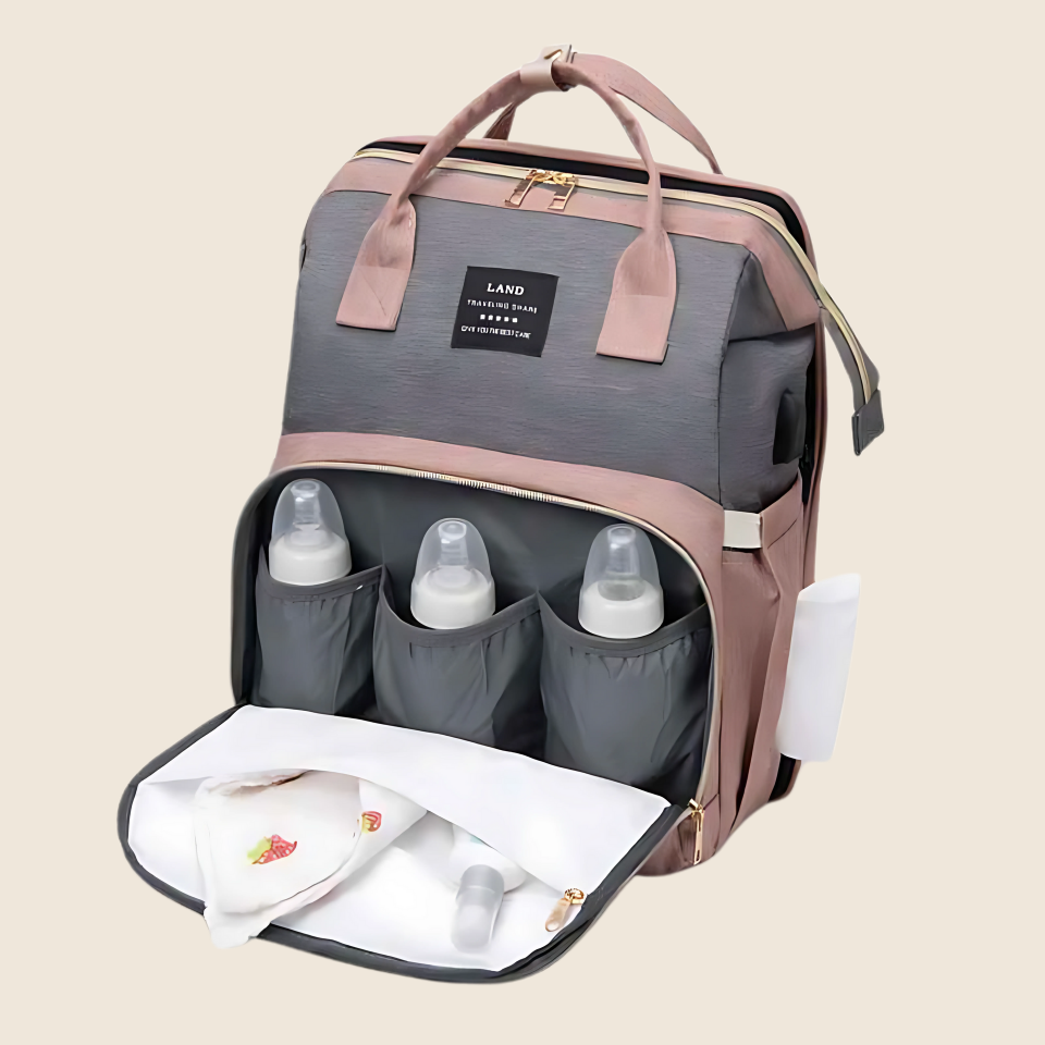 CarryNest™ – The Ultimate Diaper Backpack for Parents