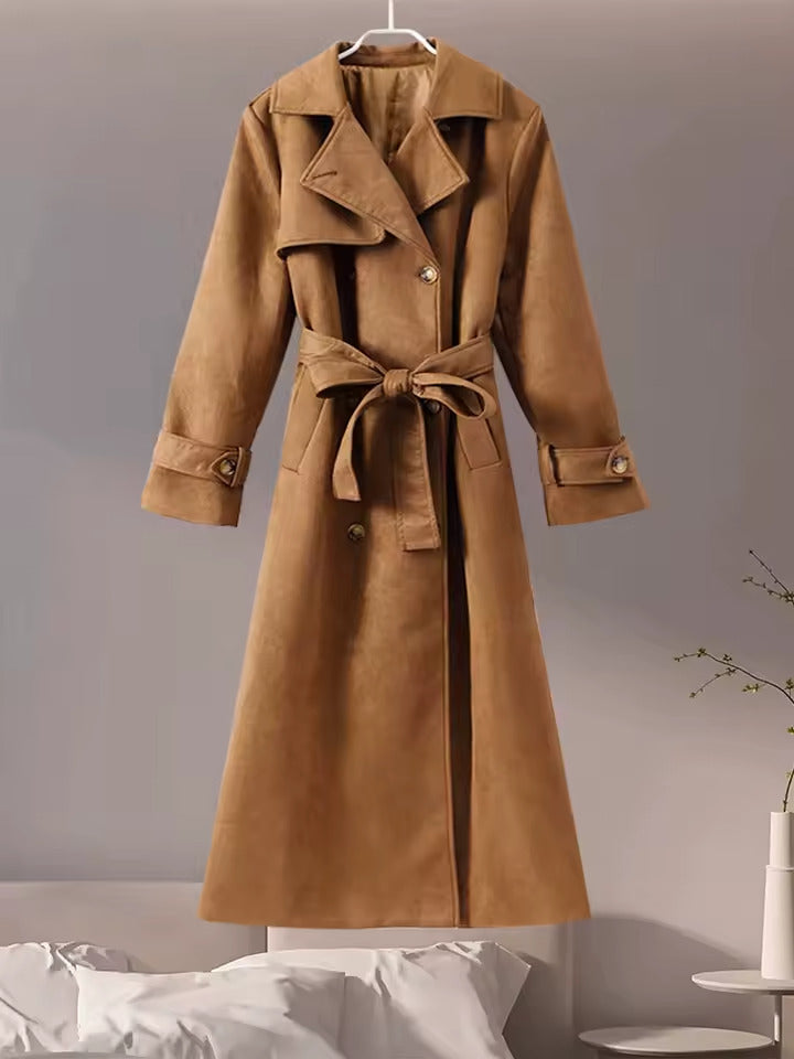 Beaumont Suede Trench