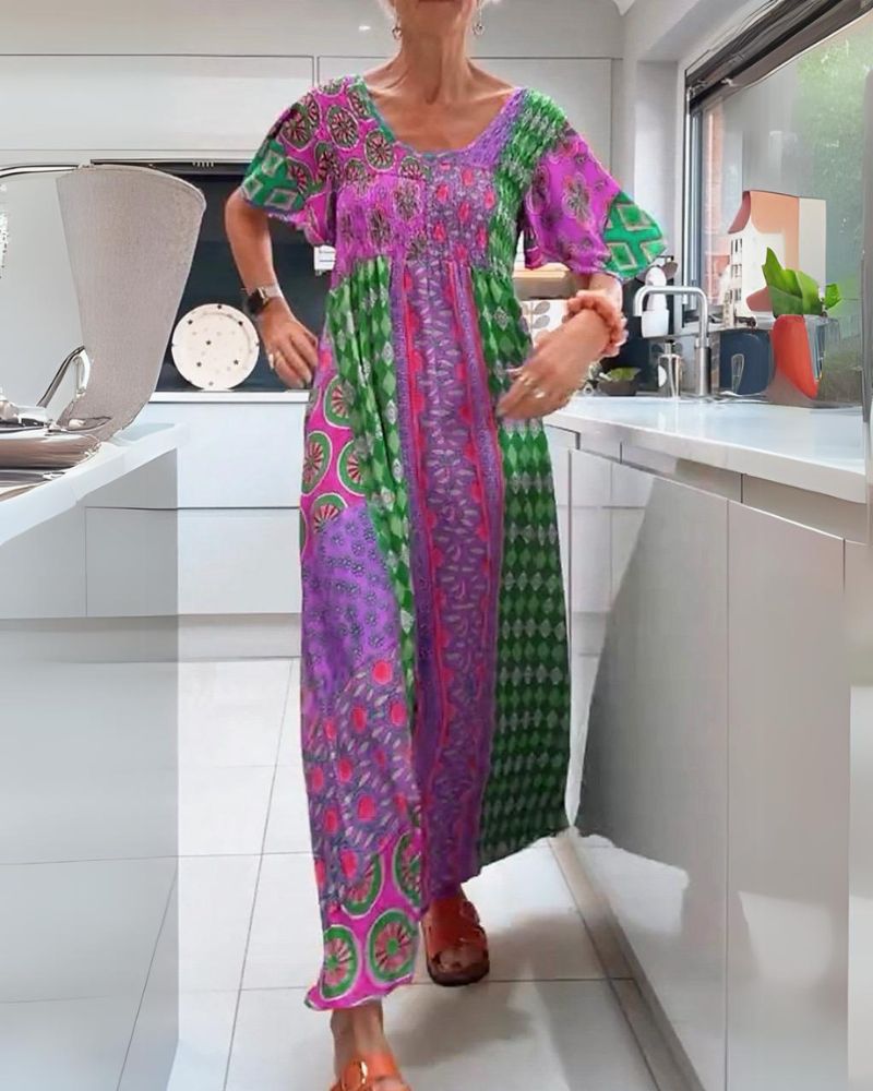 KIMI™ - Free Spirit Flowy Maxi Dress