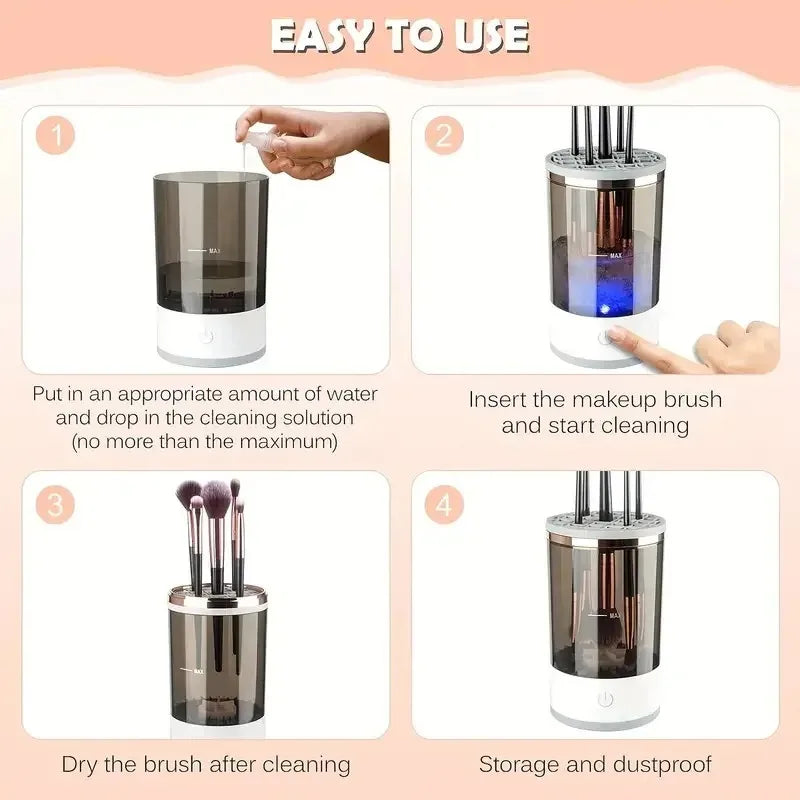 LUMINA 3-in-1 Makeup Brush Cleaner