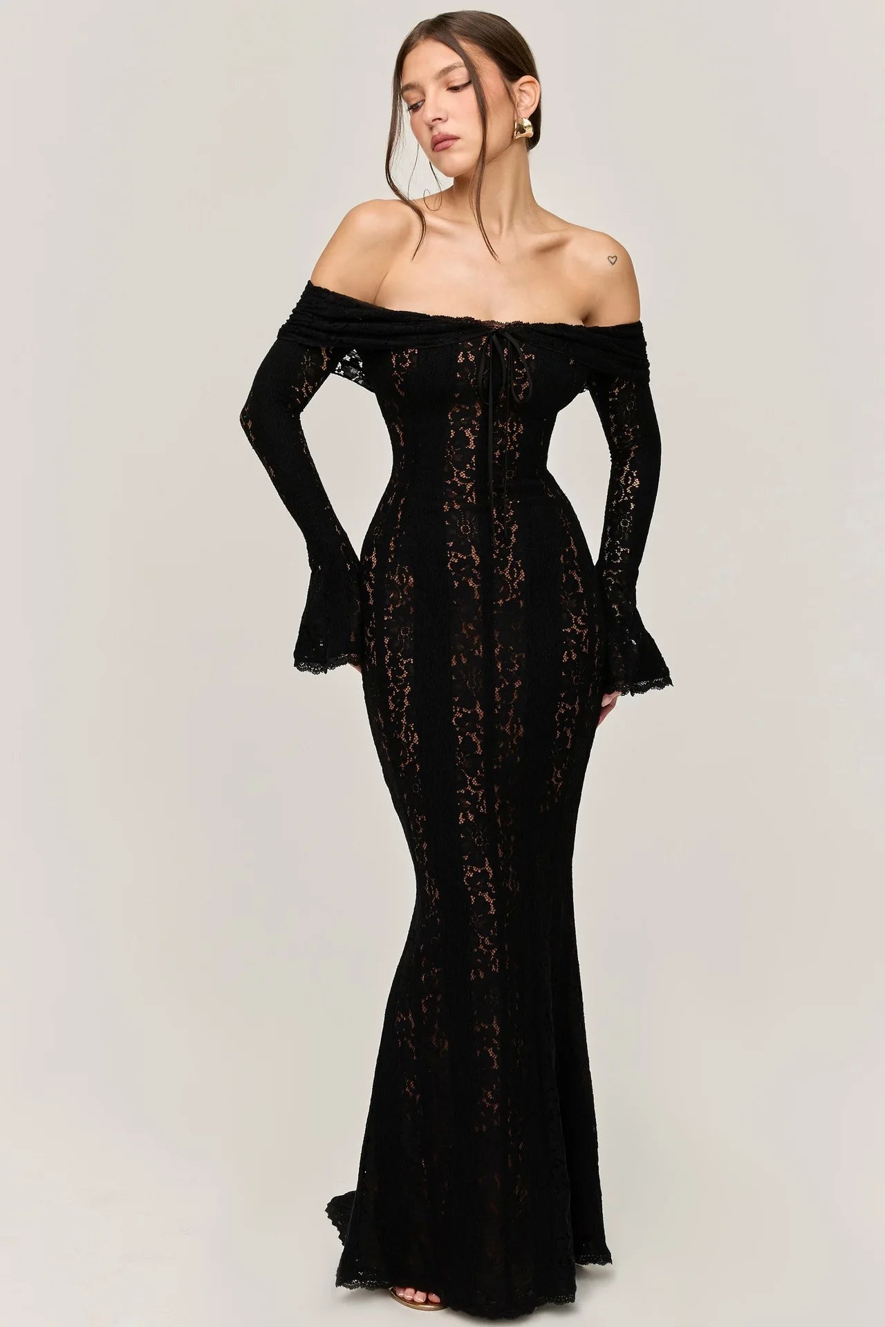 Celeste Lace Gown – For Moments That Deserve Silence