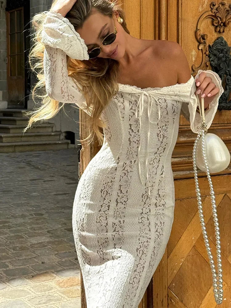 Celeste Lace Gown – For Moments That Deserve Silence