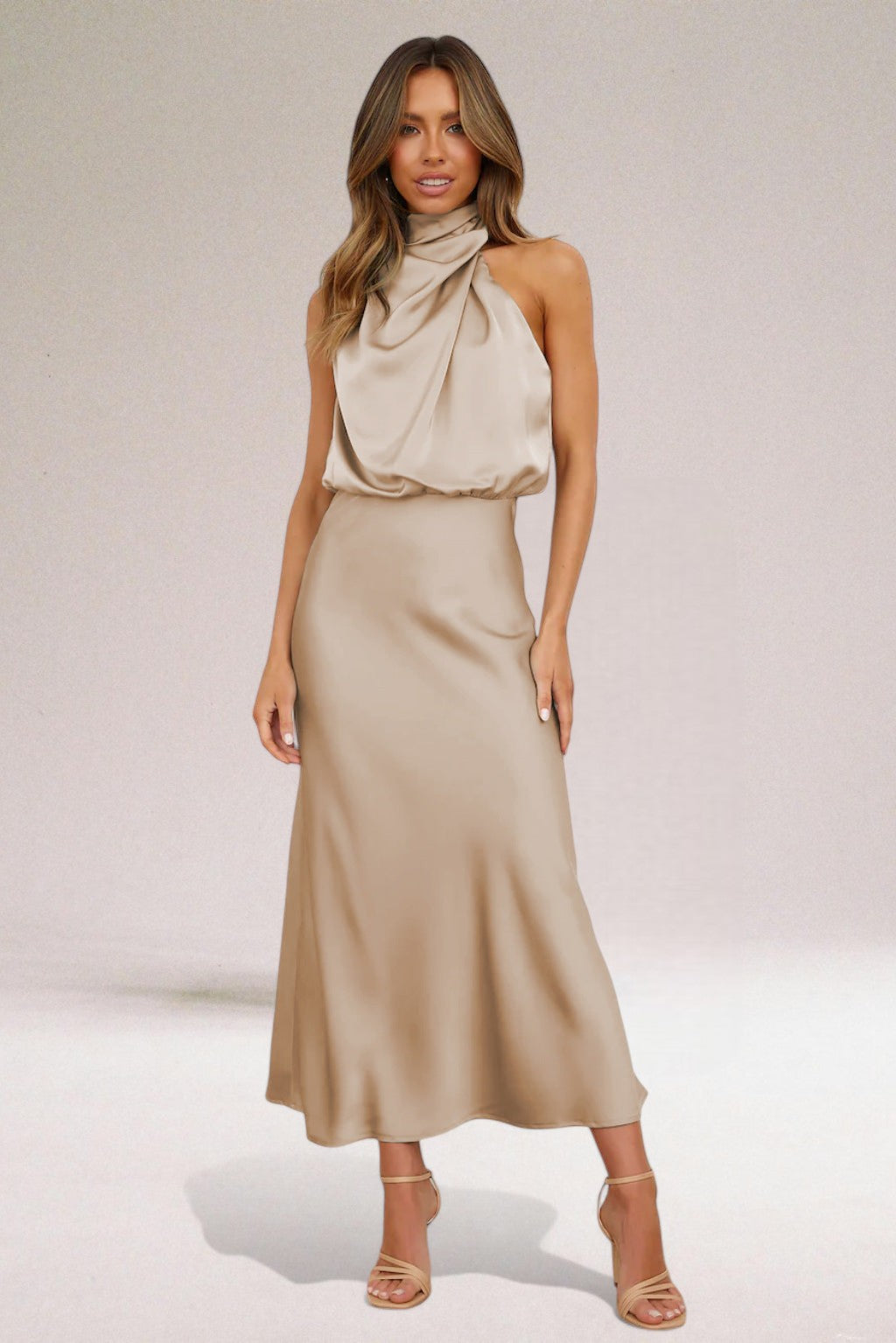 Verona™ Satin Gown — Because She Commands Silence.
