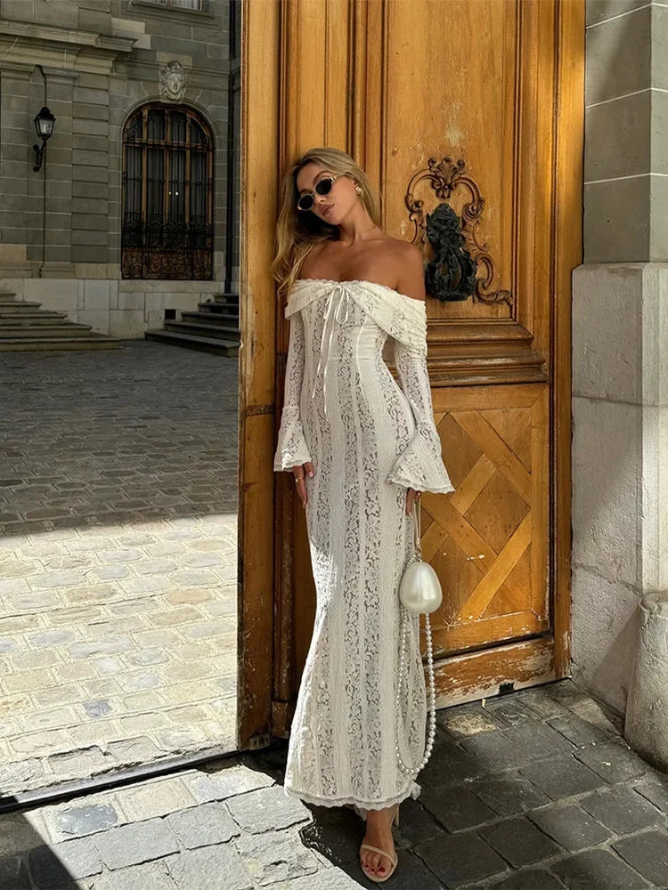 Celeste Lace Gown – For Moments That Deserve Silence