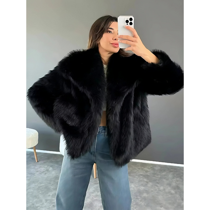 VALÉRIA Faux Fur Coat