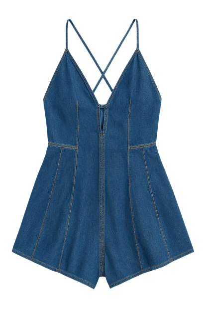 BleuRiviera™ - Summer Wrap Romper