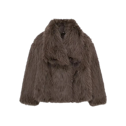VALÉRIA Faux Fur Coat