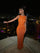 Isadora Backless Dress - Orange
