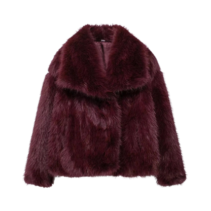 VALÉRIA Faux Fur Coat