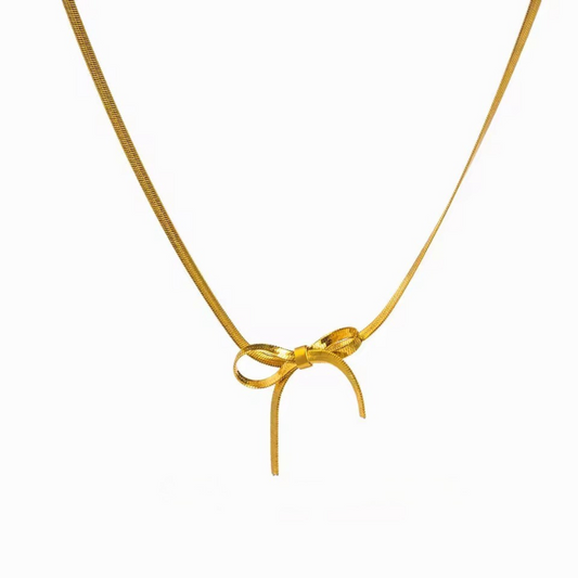Celeste Bow Necklace
