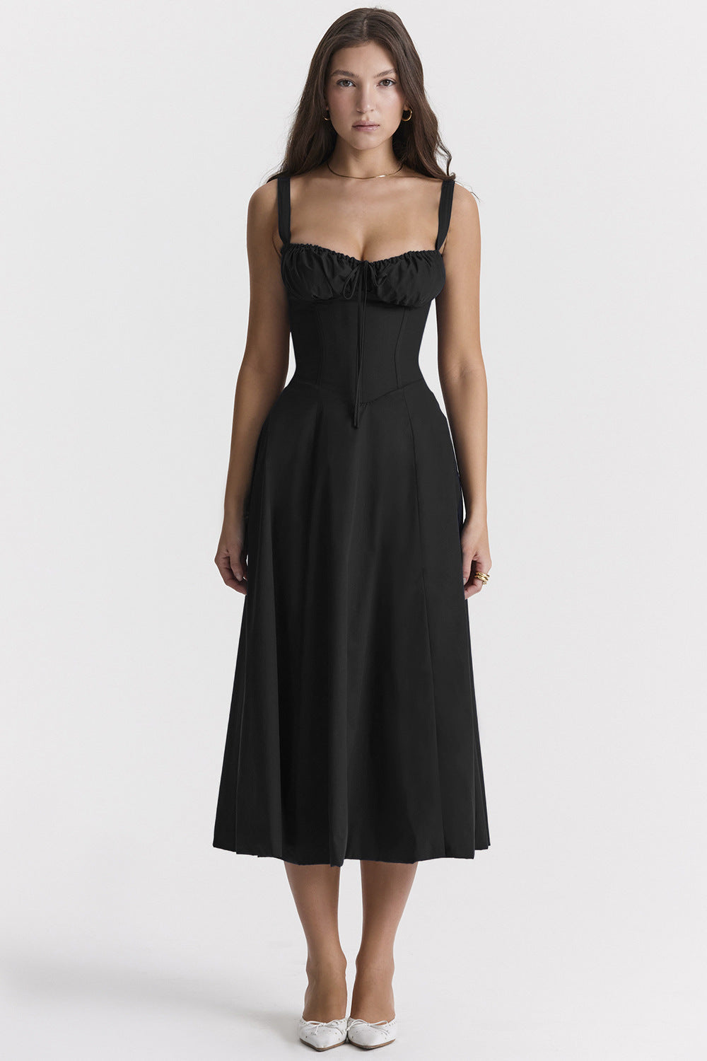 Celeste Corset Midi Dress