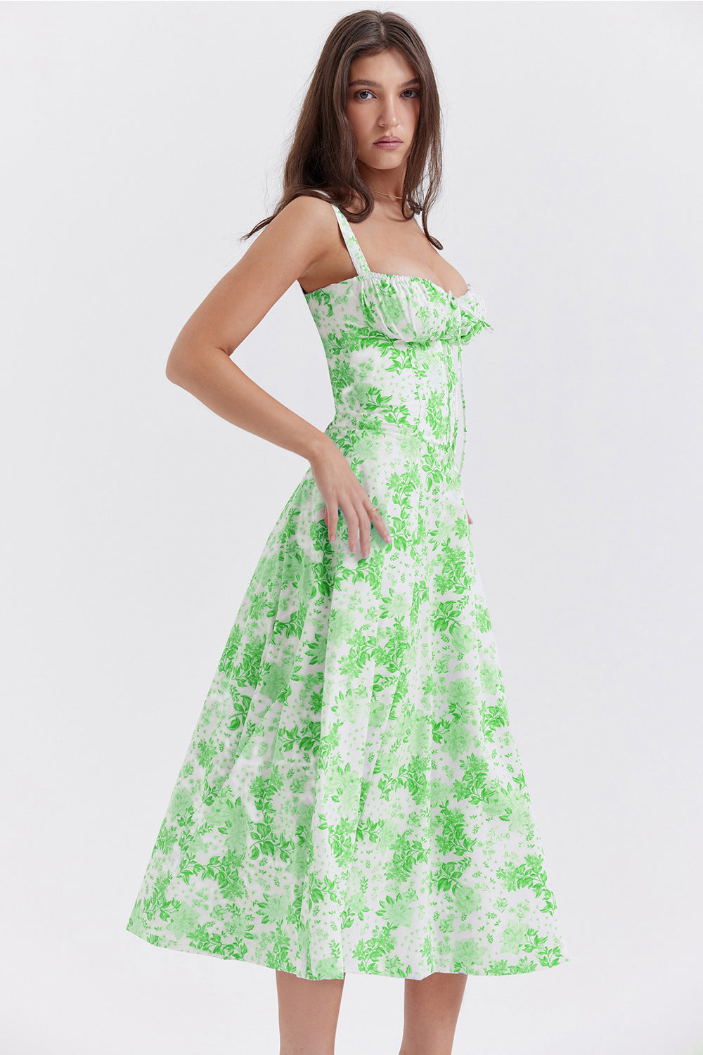 Celeste Corset Midi Dress