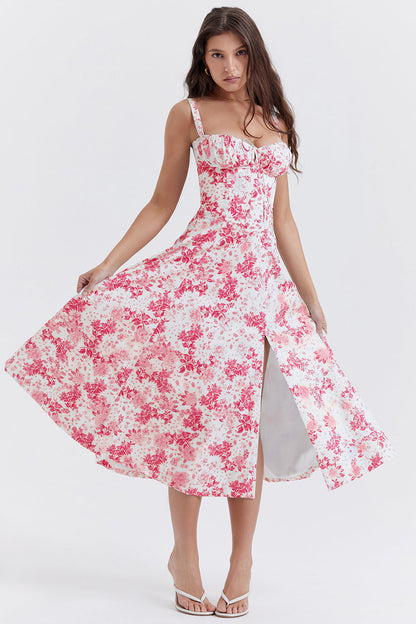 Celeste Corset Midi Dress