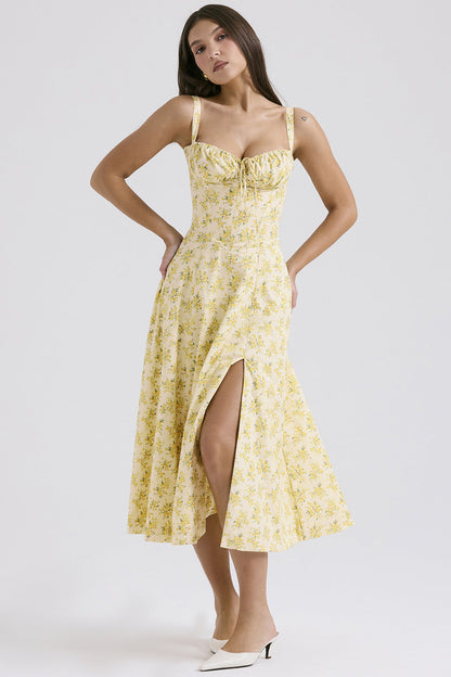 Celeste Corset Midi Dress