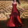 Radiant in Rouge — The Gown That Owns the Room.