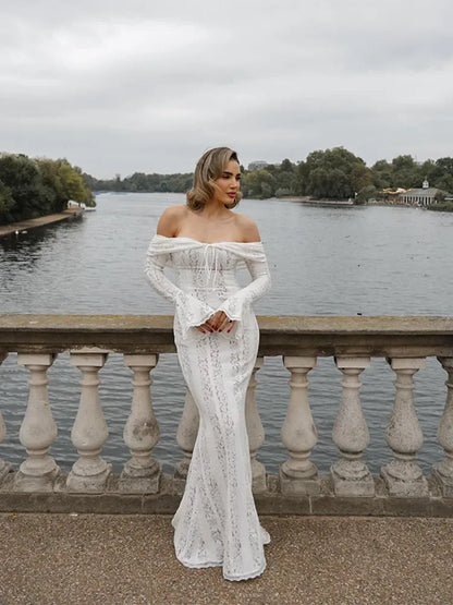 Celeste Lace Gown – For Moments That Deserve Silence