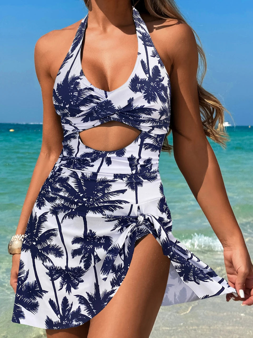 TropicFlair™ Swim Dress