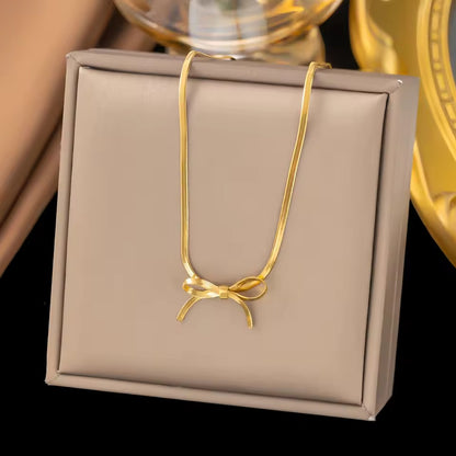 Celeste Bow Necklace
