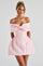 Raquel Mini Dress - Blush